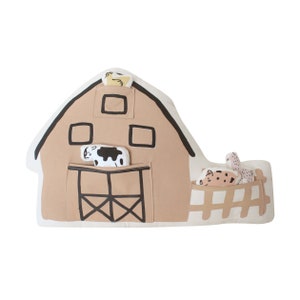 Almohada de granja / Juego interactivo / Juego / Imaginativo / Almohada / Neutral / Flower Child /