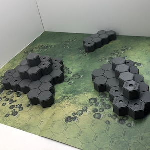 Hügel für Woodland Mapsheet | 3D-gedrucktes Gelände kompatibel mit BT / American Mecha