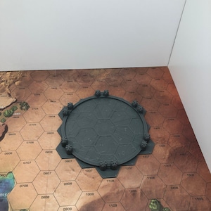 Starport Landing Pad - Mapscale Gebäude kompatibel mit Battletech / American Mecha