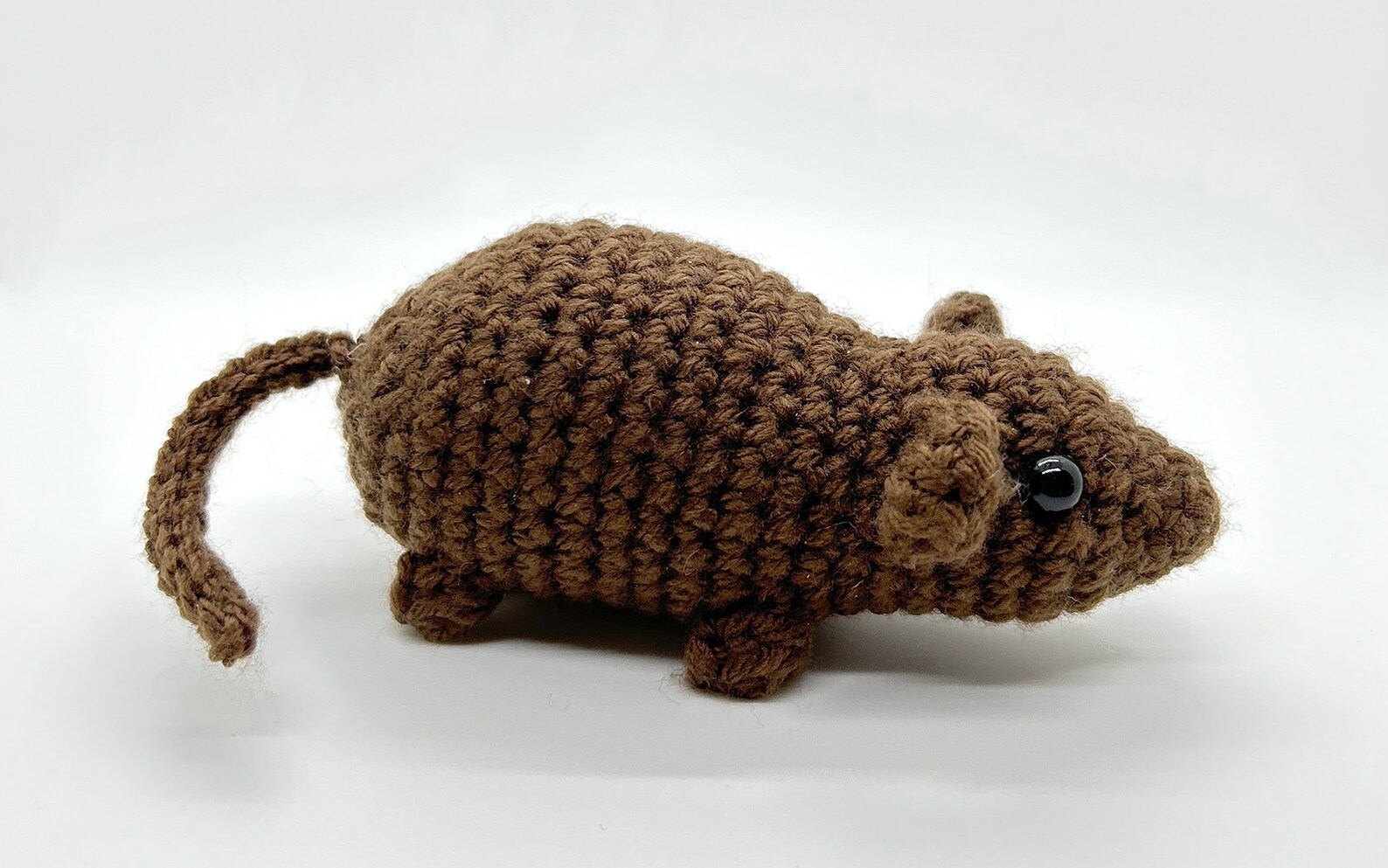 Cute Rat Crochet Pattern (PDF) | No Sew Amigurumi | Easy Beginner ...