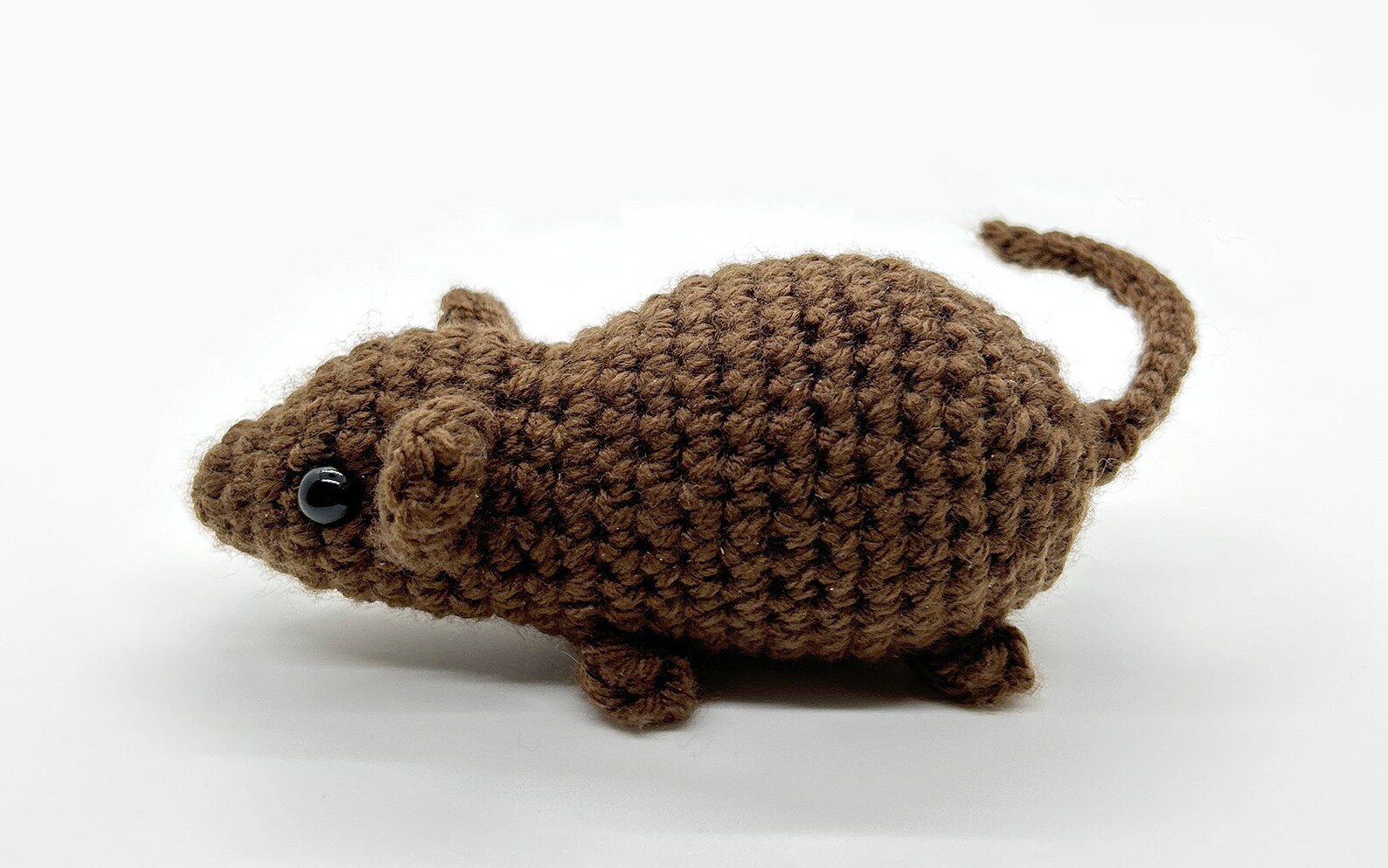 Cute Rat Crochet Pattern (PDF) | No Sew Amigurumi | Easy Beginner ...