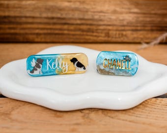 Magnetic Resin Name Tags