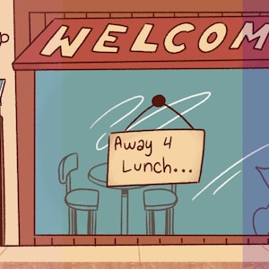 Cozy Cute Coffee Shop Twitch Overlay SCREENS ONLY
