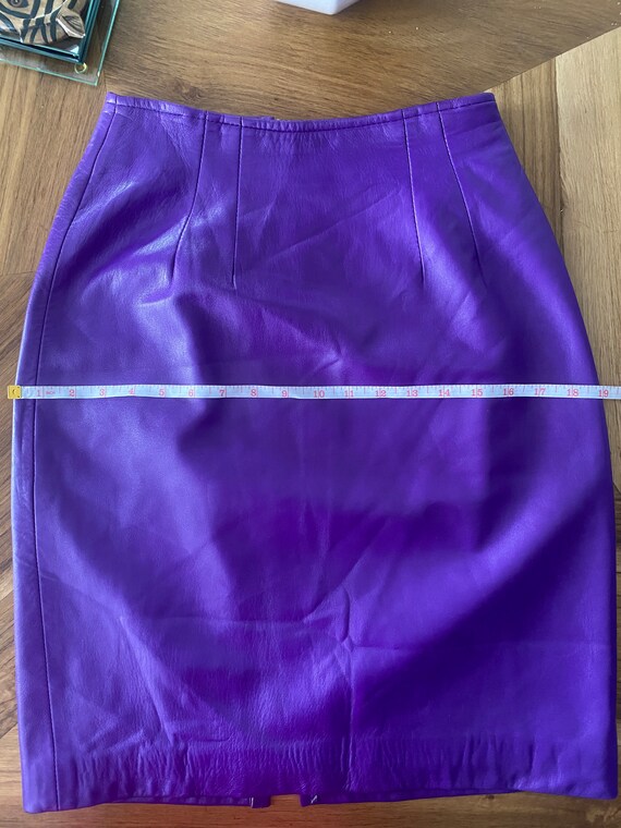 Butter Soft Leather Skirt Gem