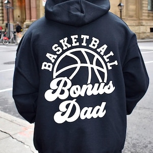Basketbal bonus vader Svg, basketbal stiefvader Svg, bonus vader basketbalshirt Svg, basketbalfan Svg, basketbal sublimatie Png, Cricut
