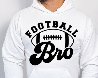 Football Bro Svg, Sport Svg, Brother Svg for Shirt, Family Football Fan Svg, Game Day, Cut file for Cricut, Silhouette