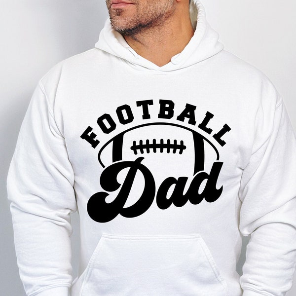 Football Dad Svg, Game Day Dad Svg, Football Daddy Svg, Dad Shirt Svg, Football Dad Shirt Png, Sports Dad Gift Svg Png Eps, Cricut