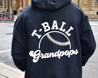 T Ball Grandpops Svg, Tee Ball Grandpops Png, T-Ball Grandpops Shirt Iron On Png, Matching T-Ball Family Svg Png Eps, Cricut Cut File