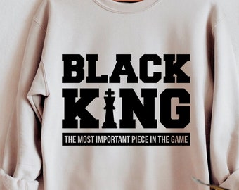 Black King The Most Important Piece In The Game SVG, Black King Chess Svg, Dope Svg, Black Man Svg, Afro Svg, Melanin Svg, Black King Svg
