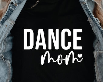 Danse maman SVG : conception de chemise maman, Cricut et sublimation (fichiers numériques)