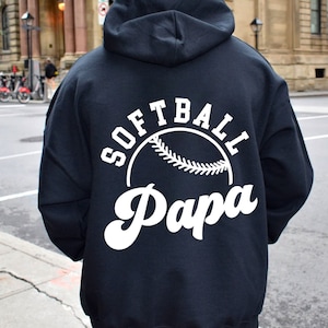 Softball Papa Svg, Softball Dad Svg, Softball Papa Png, Matching Softball Family Shirt Svg, Cricut