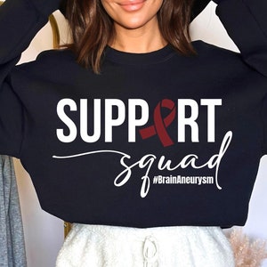 Svg de soutien à l'anévrisme cérébral, Svg de sensibilisation à l'anévrisme cérébral, Svg de ruban bordeaux, guerrier de l'anévrisme cérébral, Svg de coupe Cricut, Png pour sublimation