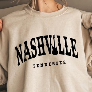 Nashville Tennessee Svg, Svg America State, musique country Svg, Svg voyage entre filles, Varsity polices Svg, fichier de coupe Cricut, Sublimation PNG