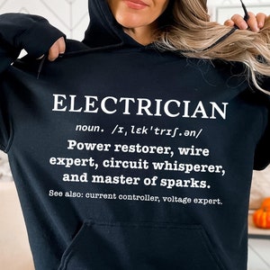 Svg drôle de définition d'électricien, Png expert en câblage, Svg de vie d'électricien, cadeau d'appréciation pour les électriciens, Cricut et png pour sublimation
