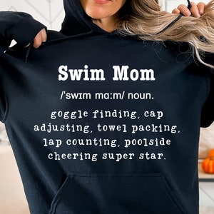 Definición de mamá nadadora Svg, Svg de natación, Svg de mamá deportista, Svg de camiseta de mamá nadadora, Svg de vida de mamá, Archivo de corte Cricut, Sublimación Png