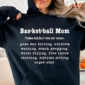 Basket-ball maman définition Svg, basket-ball maman vie Svg, Svg cheer maman, Svg le jour du match, fichier de coupe pour Cricut, Silhouette, sublimation