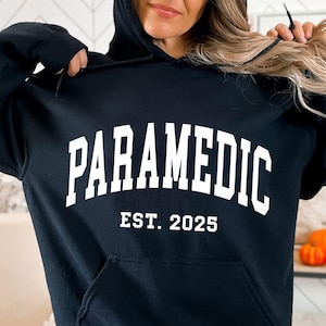 Paramedic EST 2025 Svg, Emergency Medical Responder Svg, First Responder Sublimation File, Graduation Gift Idea