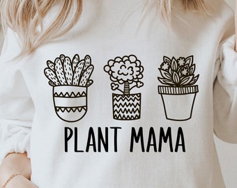 Plant Mama Svg, Plant Mom Svg, Plant Lady Svg, Gardening Shirt Svg, Plants Svg, Succulents Svg, Nature Svg, Cactus Garden Svg