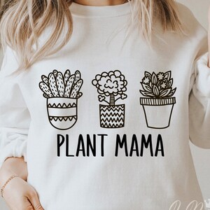 Plant Mama Svg, Plant Mom Svg, Plant Lady Svg, Camisa de jardinería Svg, Plants Svg, Suculentas Svg, Nature Svg, Cactus Garden Svg