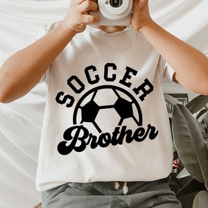 Soccer Brother Svg, Soccer Bro Svg, Soccer Ball Svg, Soccer Shirt Svg, Biggest Fan Svg, Cricut Cut File, Sublimation Png