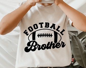 Football Brother Svg, Football Bro Svg, Biggest Fan Svg, Football Cut File, Sports Svg, Cricut Cut File, Sublimation Png