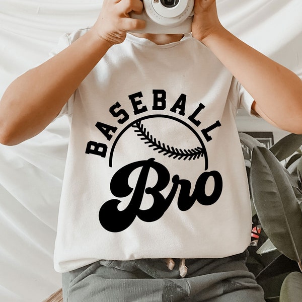 Baseball Bro Svg Png, Baseball Brother Svg, Baseball Shirts Svg, Little Brother, Big Brother, Baseball Brother Shirt Iron On Png, Cricut