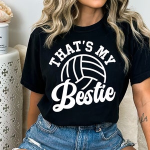 Esse é meu melhor amigo Svg, Voleibol Bestie Svg, Game Day Svg, Amigo Maior fã, Maior fã de vôlei, Arquivo Svg de torcida para Cricut, Svg Png Eps