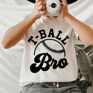 T-Ball Bro Svg, Tee Ball Bro Svg, T-Ball Brother Svg Archivos para cortar, Silhouette Cameo y Cricut, Svg Png Eps