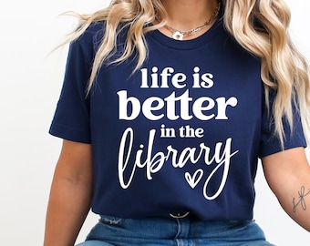 Das Leben ist besser in der Bibliothek geschnitten