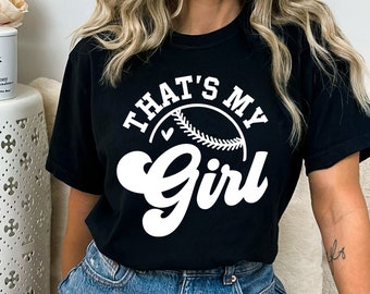 C’est ma fille Svg, Softball Baseball Svg, Softball maman Svg, Baseball maman Svg, maman chemise Svg, fille Svg Png Eps, Cricut