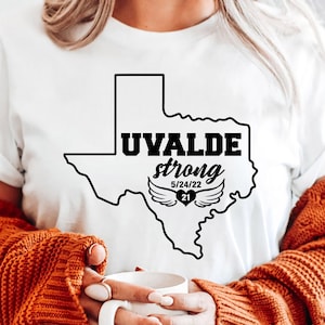Uvalde Strong SVG, Uvalde Strong SVG, Uvalde Texas SVG, Cricut, Sublimación, Descarga instantánea