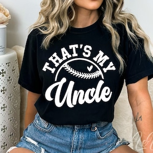 Esse é meu tio Svg, Softball Svg, Beisebol Svg, Maior fã Svg Png Eps, Arquivo Cricut Cut