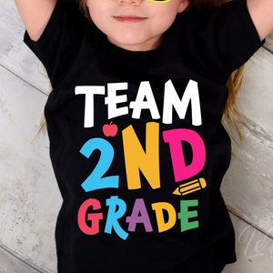 Team Second Grade Svg, Back To School Svg, 2nd Grade Squad Svg, Teacher Svg, First Day Of School Svg, Cricut