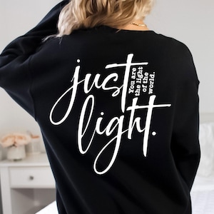You Are the Light of the World Svg, Matthew 5:14 Svg, Just Light Svg, Christian Faith Svg, Inspirational Bible Verse Svg, Religious Svg