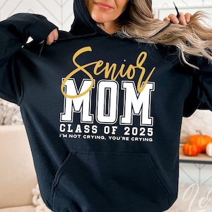 Classe mamma senior del 2025 Non sto piangendo, stai piangendo Svg, Senior 2025 Svg, Camicia mamma senior Svg Png Eps, Cricut Cut File, Silhouette