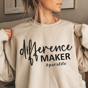 Difference Maker voor Life Teacher SVG, PNG, EPS (digitale download)