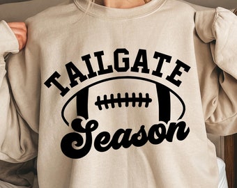 Tailgate Season Svg, Football Shirt Svg, Fall Sports File For Cricut, Football Mom Svg, Game Day Svg, Football Season Svg, Sublimation Png