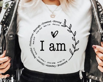 I am Inspiration, Bible Verse svg, Inspirational svg, svg, png, eps, Cut File Cricut, Silhouette