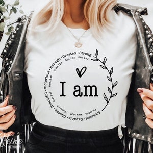 I am Inspiration, Bible Verse svg, Inspirational svg, svg, png, eps, Cut File Cricut, Silhouette