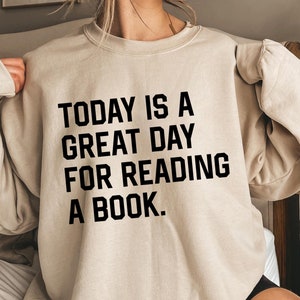 Hoy es un gran día para leer un libro Svg, Cita motivacional Svg para Cricut, Amante de los libros Sublimación Png, Lectura Svg, Archivo Svg Bookworm