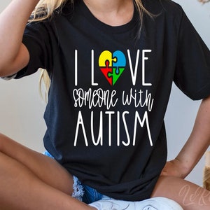 Eu amo alguém com autismo svg, Conscientização sobre o autismo svg, Mãe do autismo svg, Quebra-cabeça do autismo svg, Amor do autismo svg, Arquivos cortados, Cricut, Silhueta, PNG