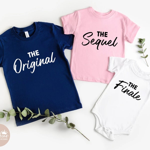 The Original The Sequel The Finale, Mommy and Me Shirts, Matching Mommy Girl Shirts Svg, Png, Eps, Instant Download