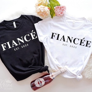 Noivo Svg, Noiva Svg, Fiance Est 2025 Cut File, Ring Shower Gift, Recém-noivado Noivado Futuro Sr. Sra. para Cricut & Silhouette