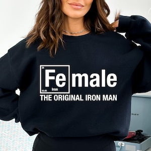Weibliche The Original Iron Man SVG, weibliche Definition svg, Menschenrechte svg, feministische svg, Frau Up, PNG & SVG-Datei für Cricut