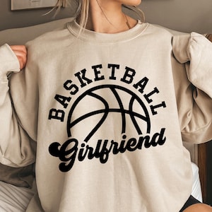 Basketbal vriendin Svg, sport Svg, liefde basketbal opstrijkbare Png, Cricut gesneden bestand, silhouet, sublimatie