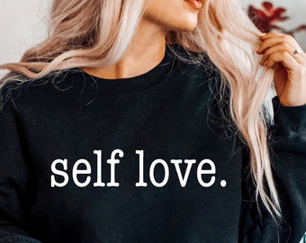 Self Love SVG: Motivational Positive Quote (PNG, EPS)