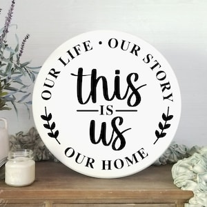 Dit zijn ons SVG, ons verhaal gesneden bestand, familie SVG, bruiloft, verjaardag teken, Home decor, Cricut vinyl decal hout teken