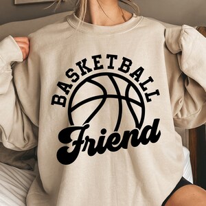 Amigo de basquete Svg, Esse é meu melhor amigo SVG, Melhor amigo de basquete Svg, Game Day Svg, Maior fã Svg, Cheer Svg, Cricut, Svg Png Eps