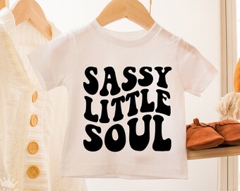 Sassy Little Soul Svg, Baby Girl Shirt Svg, Toddler Shirt Svg, Cut File for Cricut, PNG
