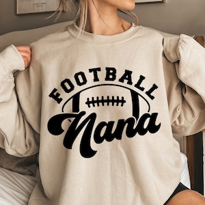 Fútbol Nana Svg, Game Day Nana Svg, Nana Shirt Svg, Fútbol Nana Camisetas Iron On Png, Sports Nana Gift Svg, Cricut